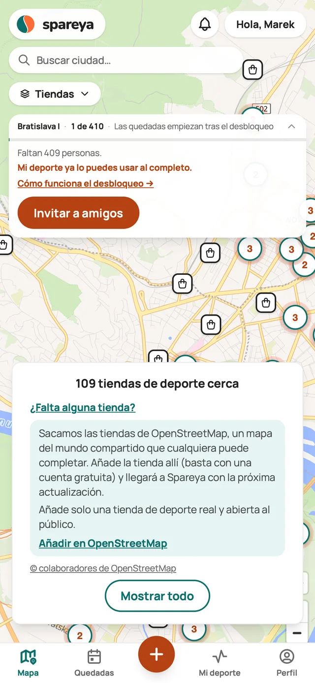 ¿Falta alguna tienda?