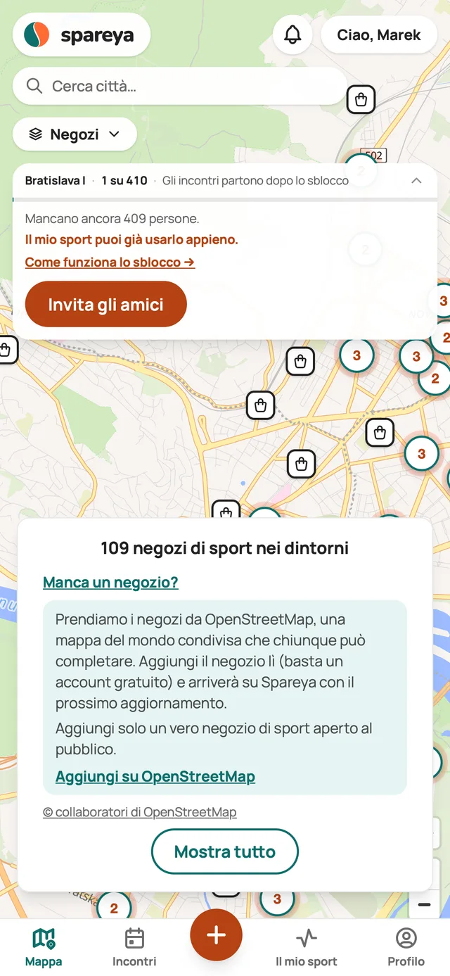 Manca un negozio?