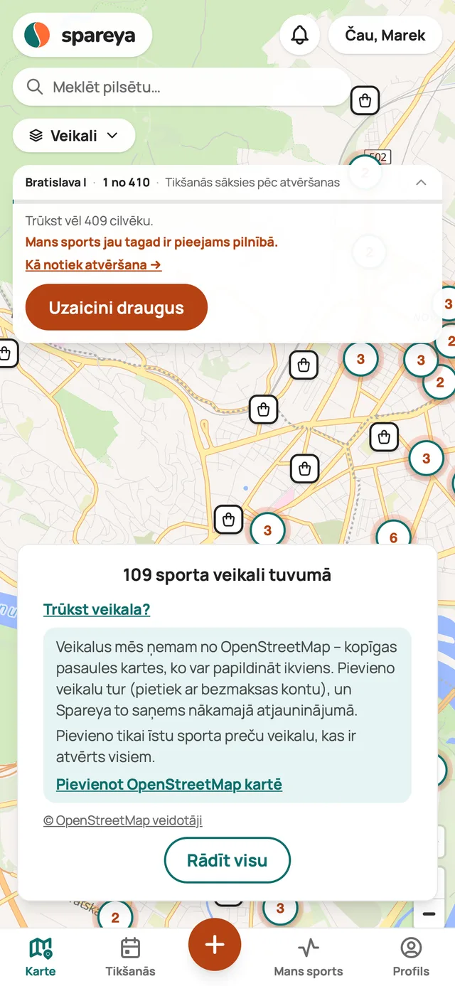 Trūkst veikala?