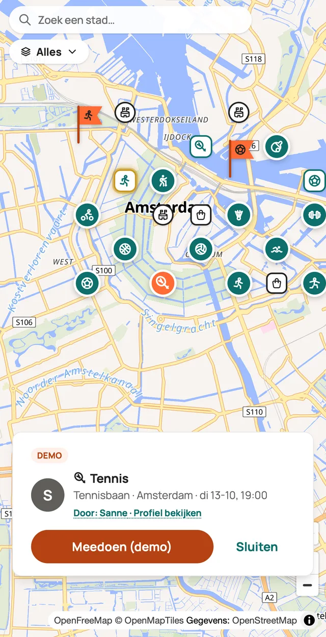 Iemand doet mee