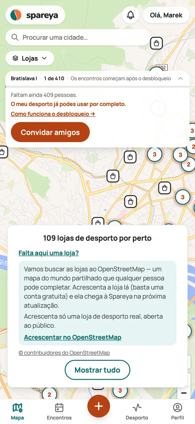 Falta aqui uma loja?