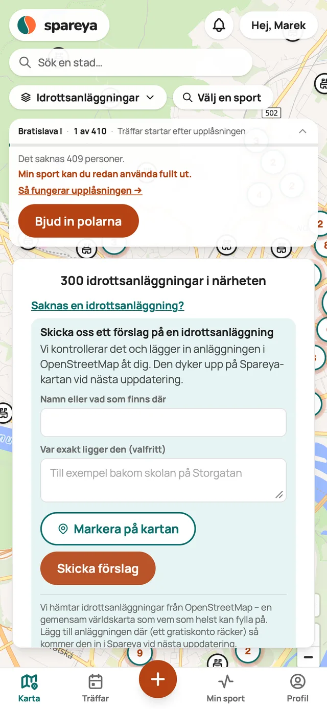 Saknas en idrottsanläggning?